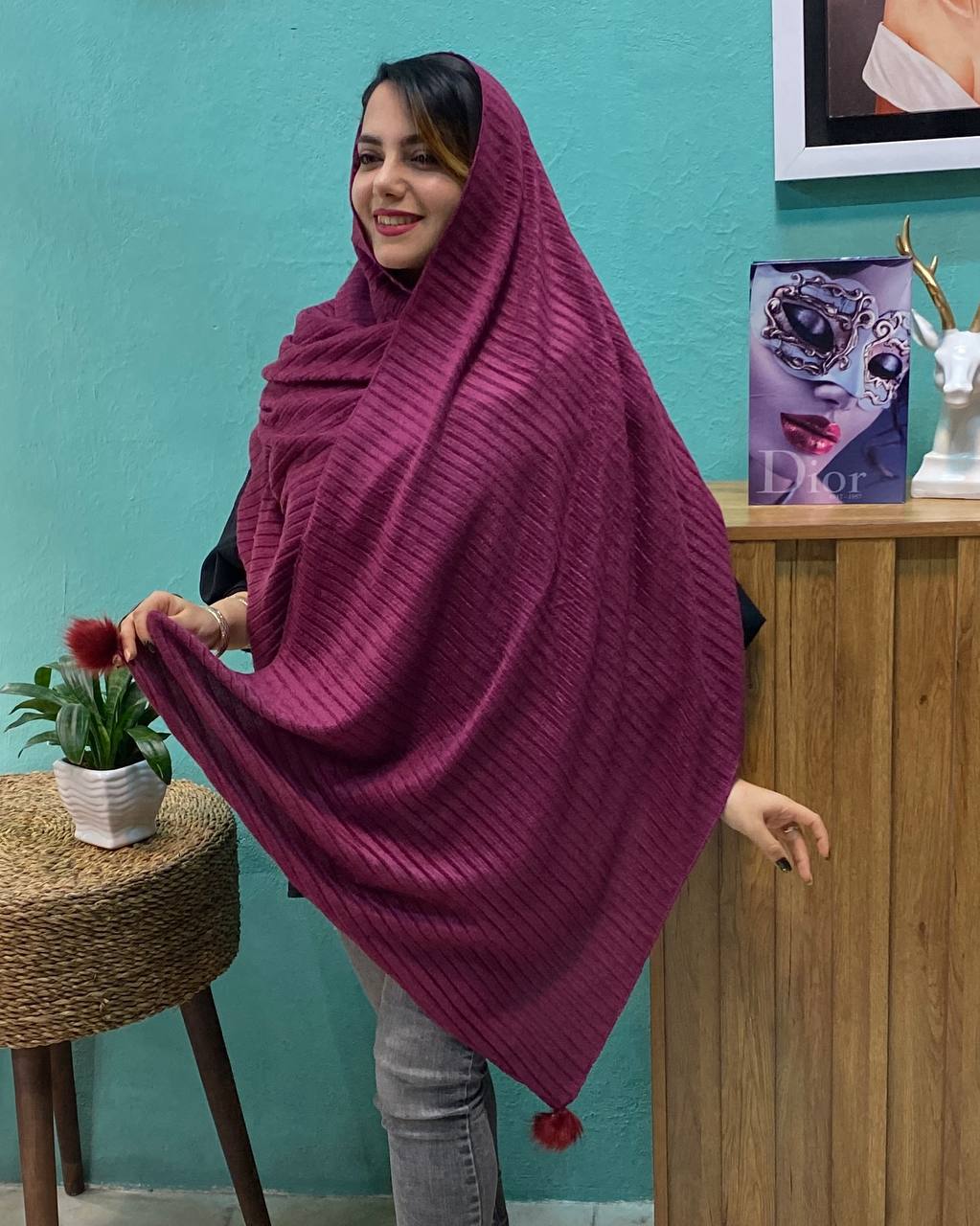 توضیحاتی در مورد شال و روسری موهر
